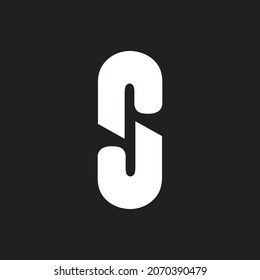 Letter S Logo Design. Suitable for any business. Easy to remember, simple, different, unique, professional, clean, powerful, and modern. very well used in all media.
