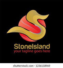 Letter S logo design template 