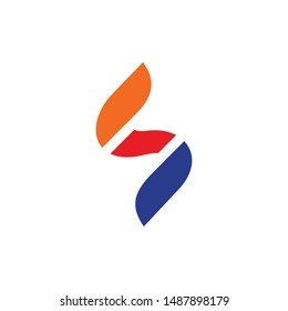 letter s logo design template