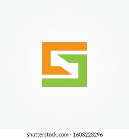 Letter S logo design template elements, alphabet icon vector. vector illustrator