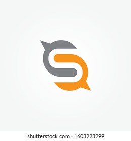 Letter S logo design template elements, alphabet icon vector. vector illustrator