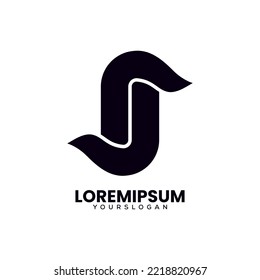 letter s logo design  template