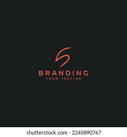 Logo-Design-Vorlage für Buchstaben S