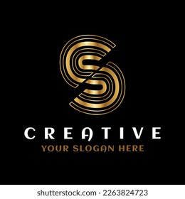 Letter S logo design Template. Initial S letter logo. s letter logo icon