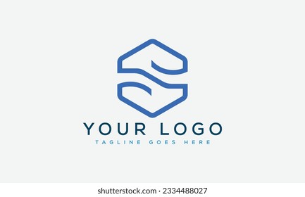 Letter S logo design template vector illustration.