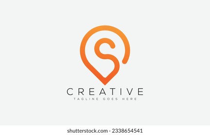 Letter S logo design template vector illustration.