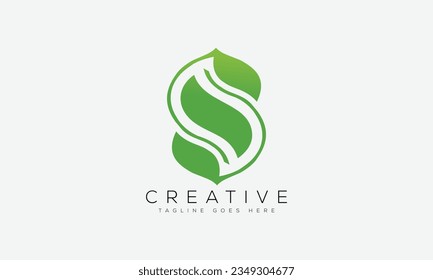 Letter S logo design template vector illustration.