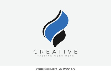 Letter S logo design template vector illustration.