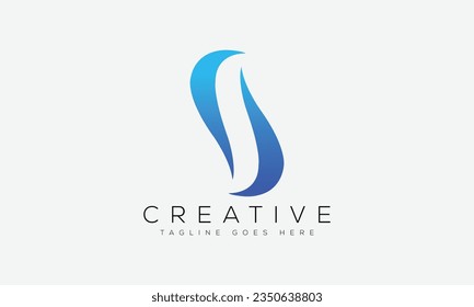 Letter S logo design template vector illustration.