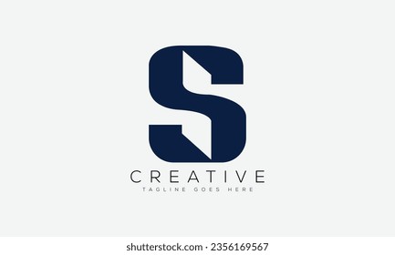 Letter S logo design template vector illustration.