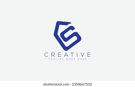 Letter S logo design template vector illustration.