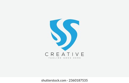 Letter S logo design template vector illustration.