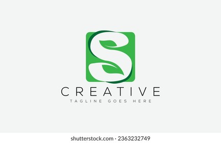 Letter S logo design template vector illustration.