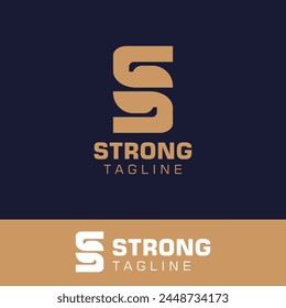 Letra S Plantilla de diseño de logotipo