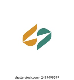 Letter S Logo-Design. S-Logo-Vorlagenvektor