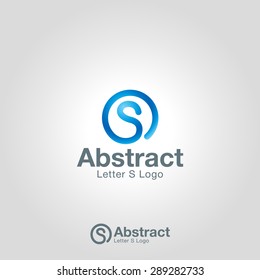 Letter S logo design template. Corporate branding identity
