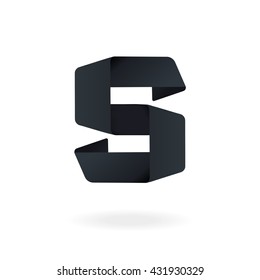 Letter S logo design template. Stylish vector icon
