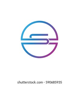 Letter S Logo design template.