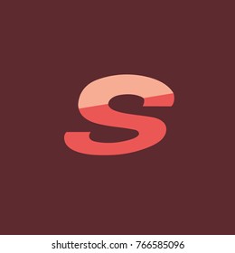 Letter S logo. Design template elements 