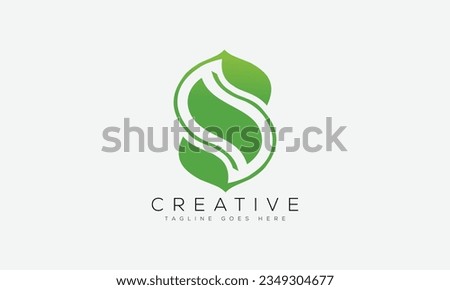 Letter S logo design template vector illustration.