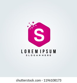 Letter S Logo Design Vector Template