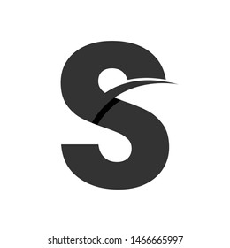 letter S logo design vector