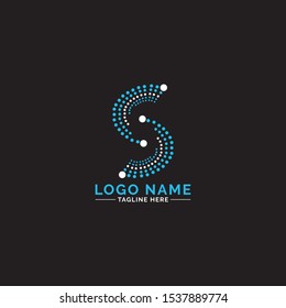 Letter S logo design vector