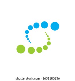 letter s logo design vector template