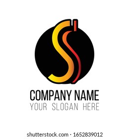 Diseño del logotipo de la letra S. Plantilla vectorial de diseño de logotipo de letra S. Ilustración del vector de diseño de iconos de la letra S. Diseño vectorial de logotipo alfabético. Logotipo de lujo. Plantilla de letra moderna. Logo creativo. Prima.