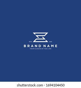 plantilla vectorial de diseño de logotipo de letra s
