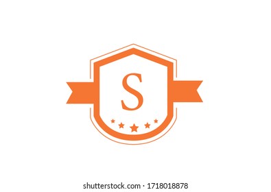 Logotipo de la letra S. Vector de diseño de letra S