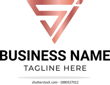 Letter S I Logo Design Vector Template