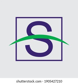 Letter S Logo. S Letter Design Vector