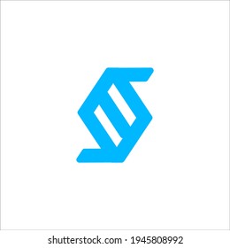 signo vectorial de diseño de logotipo de letra S