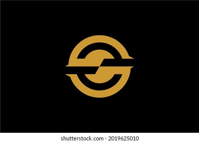 Letter S logo design vector. S monogram abstract symbol.	