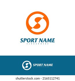 Letter S logo design vector template, Initial S logo concepts illustration.