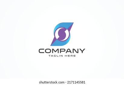 Letter S Logo Design, Vector Illustration Modern Monogram icon