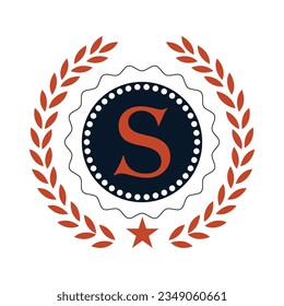 letter s logo design vector