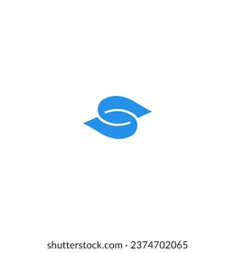  imagen vectorial de diseño de logotipo de letra S