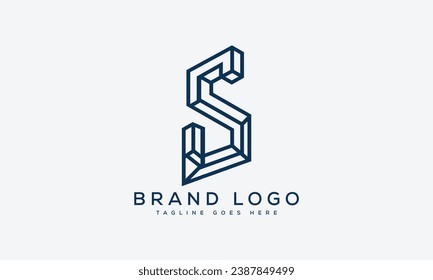 diseño de la plantilla vectorial del logotipo de la letra S para la marca.