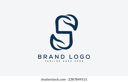 diseño de la plantilla vectorial del logotipo de la letra S para la marca.