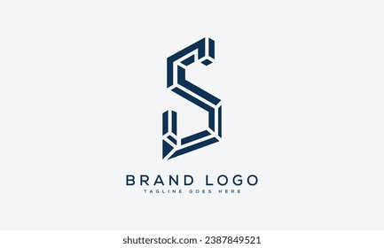 letter S logo design vector template design for brand.