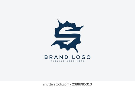 letter S logo design vector template design for brand.