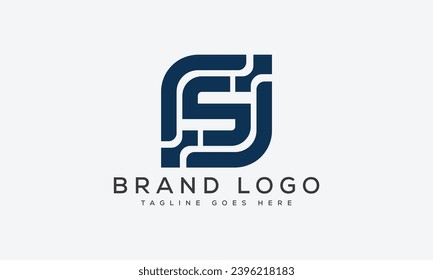 diseño de la plantilla vectorial del logotipo de la letra S para la marca.