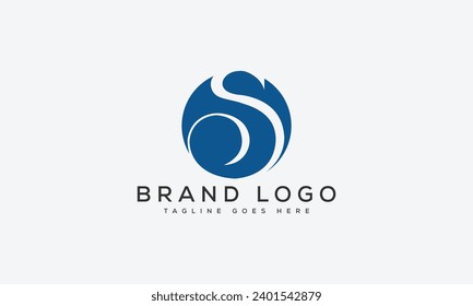 letter S logo design vector template design for brand.