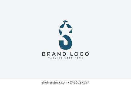 letter S logo design vector template design for brand.