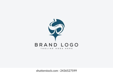 letra S diseño de logotipo vector plantilla diseño para la marca.
