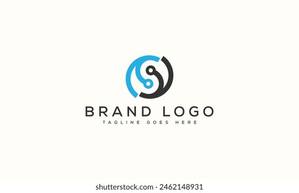letter S logo design vector template design for brand