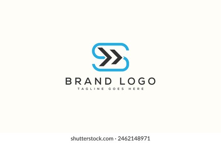 letter S logo design vector template design for brand