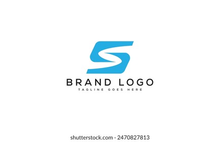 letter S logo design vector template design for brand